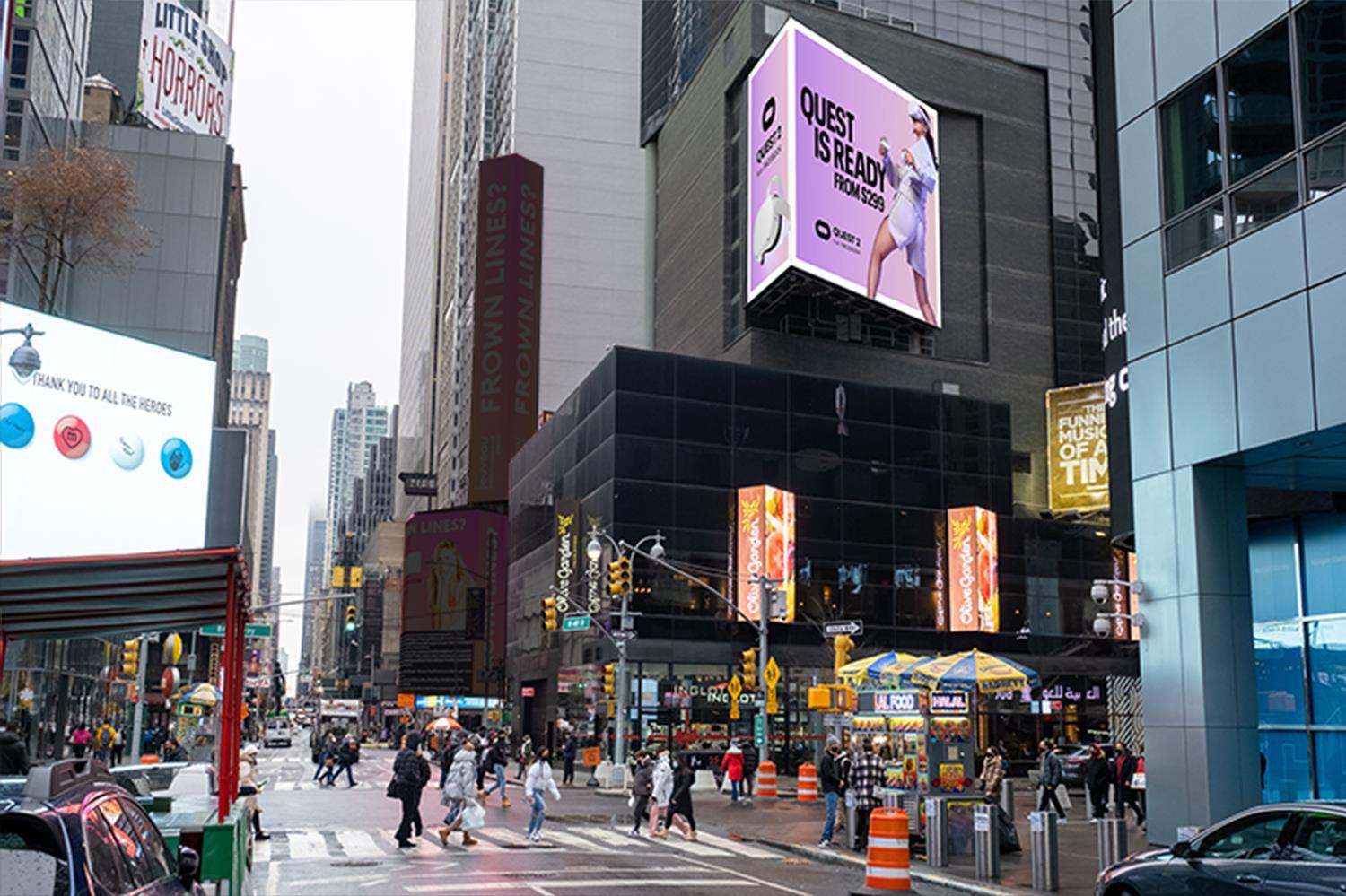 New York City Times Square Billboard [NY-120686]