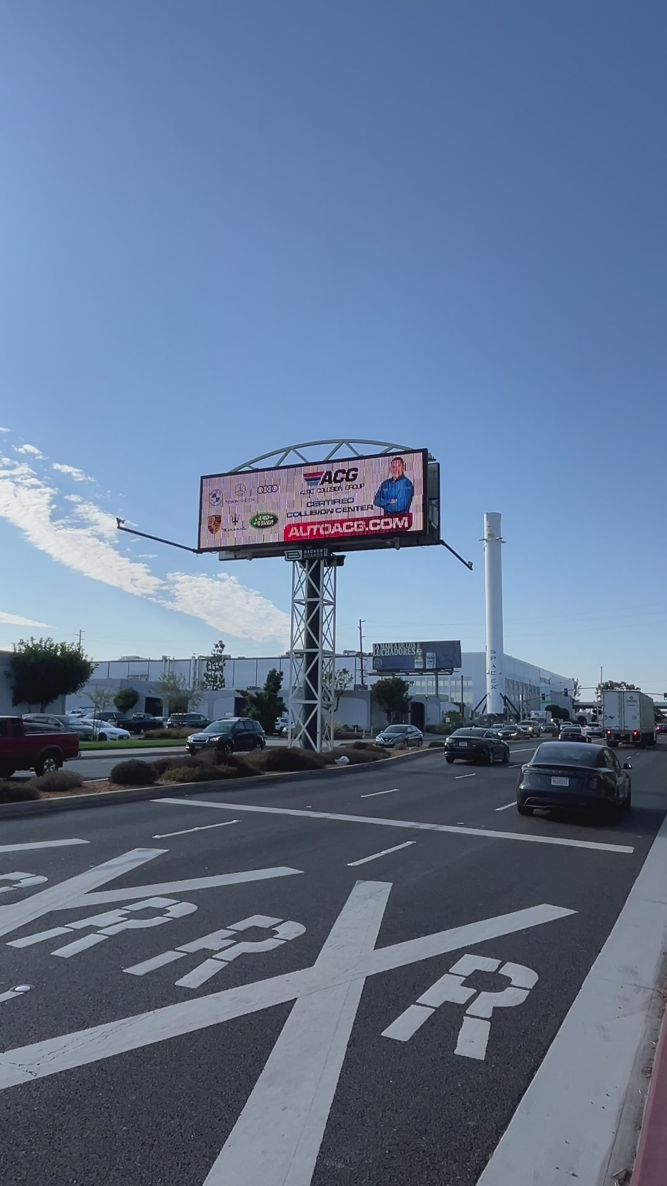 SpaceX Los Angeles Billboard [LA-D005]